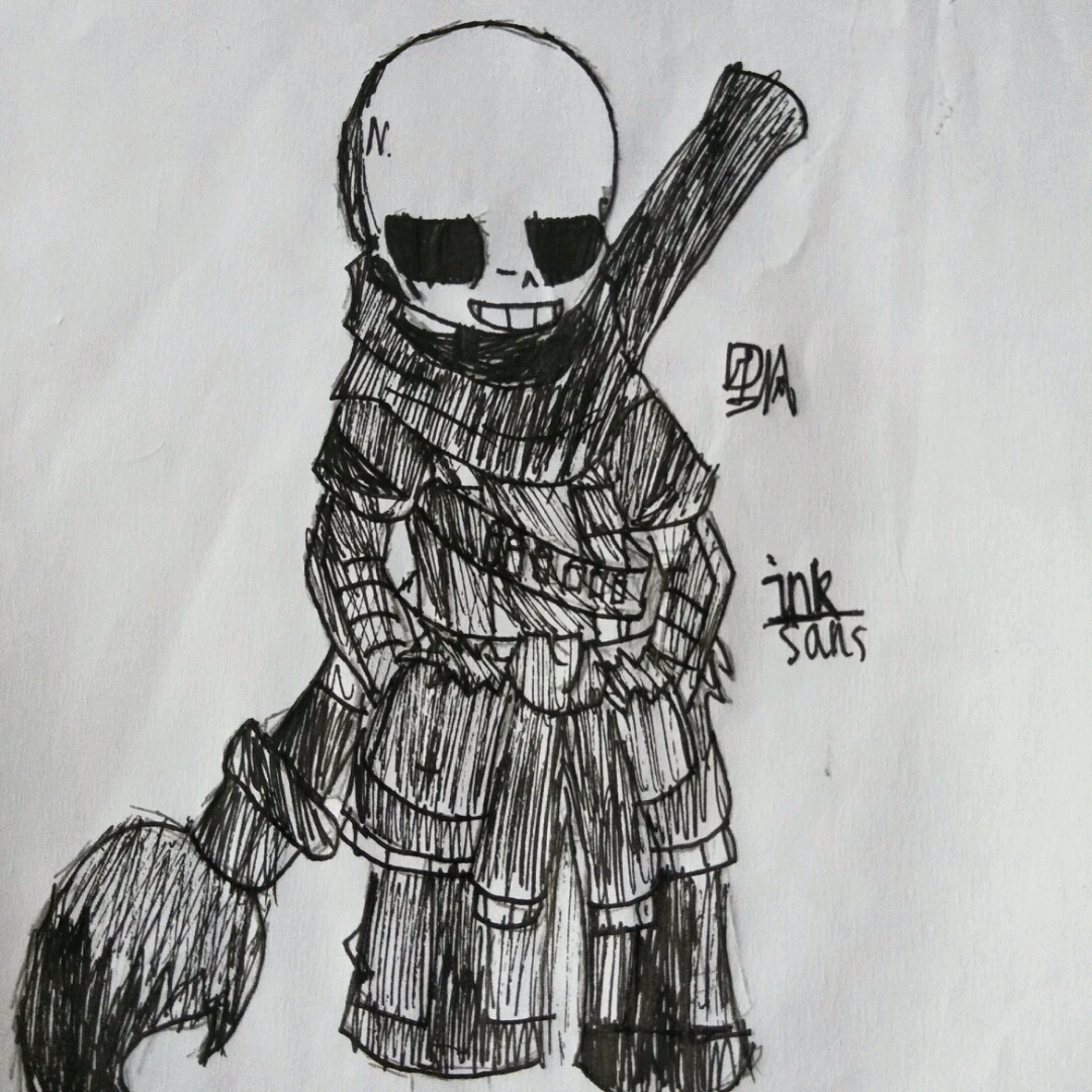 新人繪畫ink sans