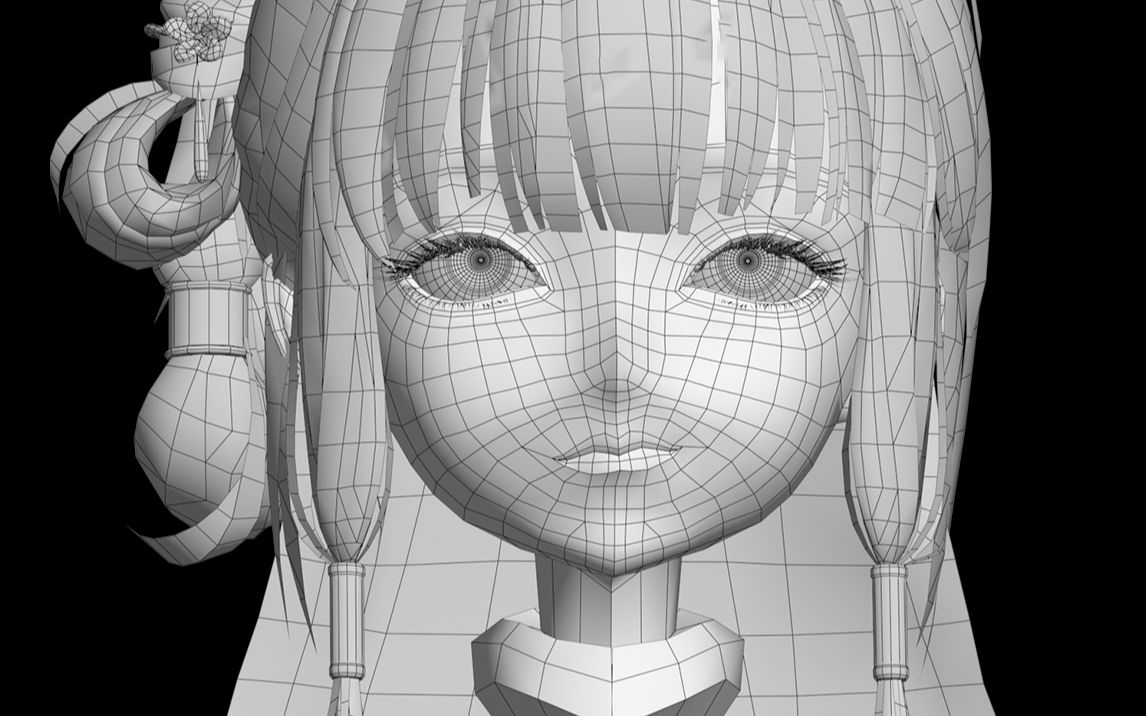 3dmax人物建模:超强脸部五官布线技巧教学 零基础入门角色建模教程