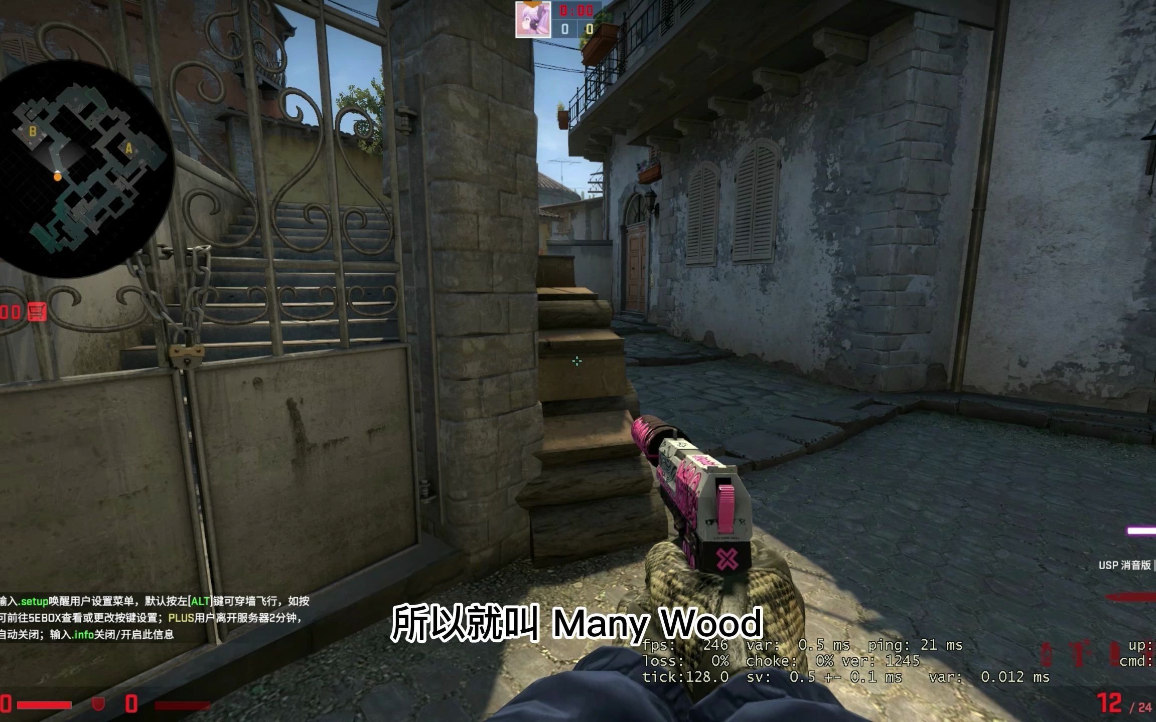 csgo炼狱小镇香蕉道英文报点教学csgo