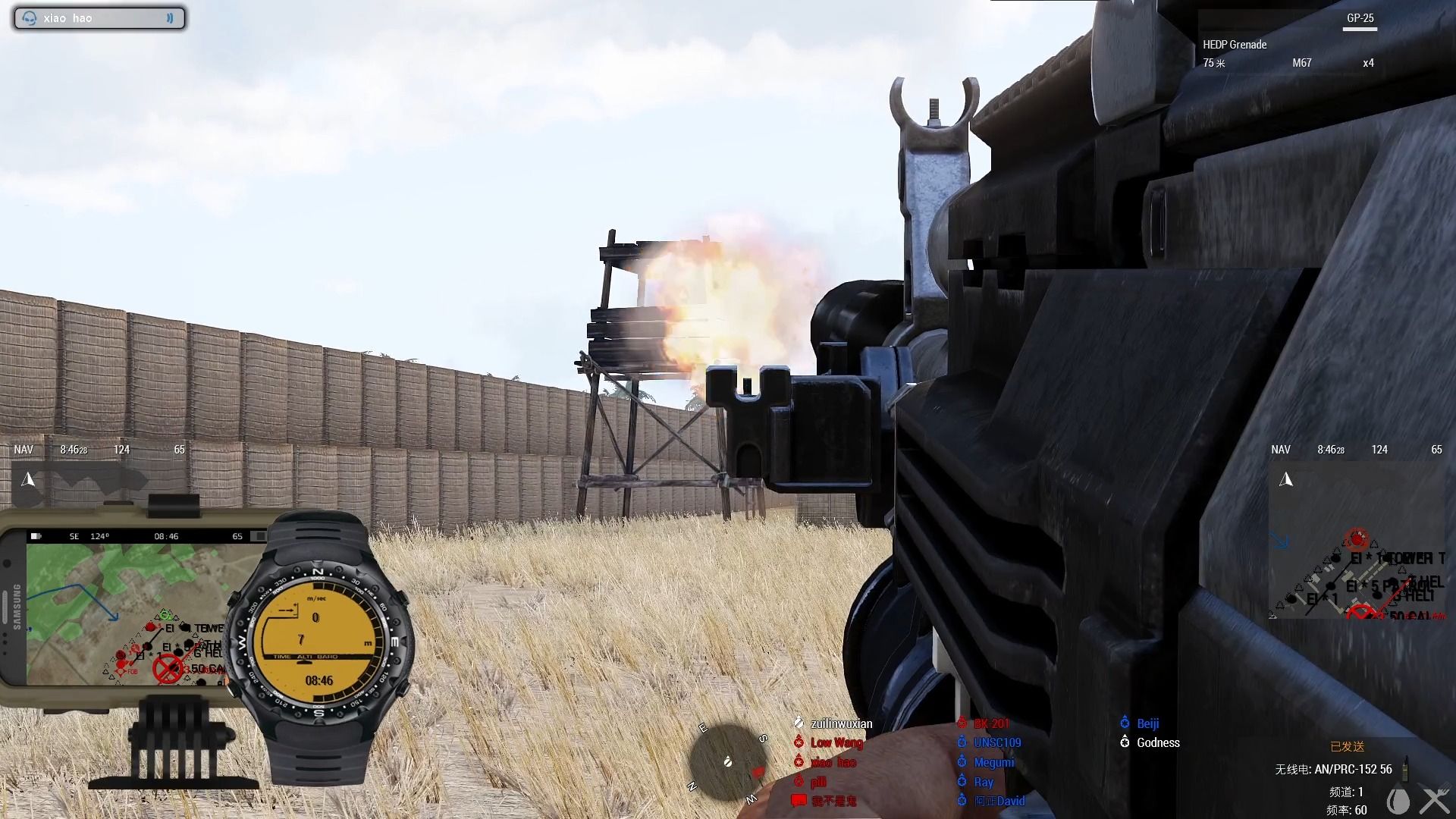 【arma3】东风特战训练任务——《俄系挂载式榴弹的认识与使用》