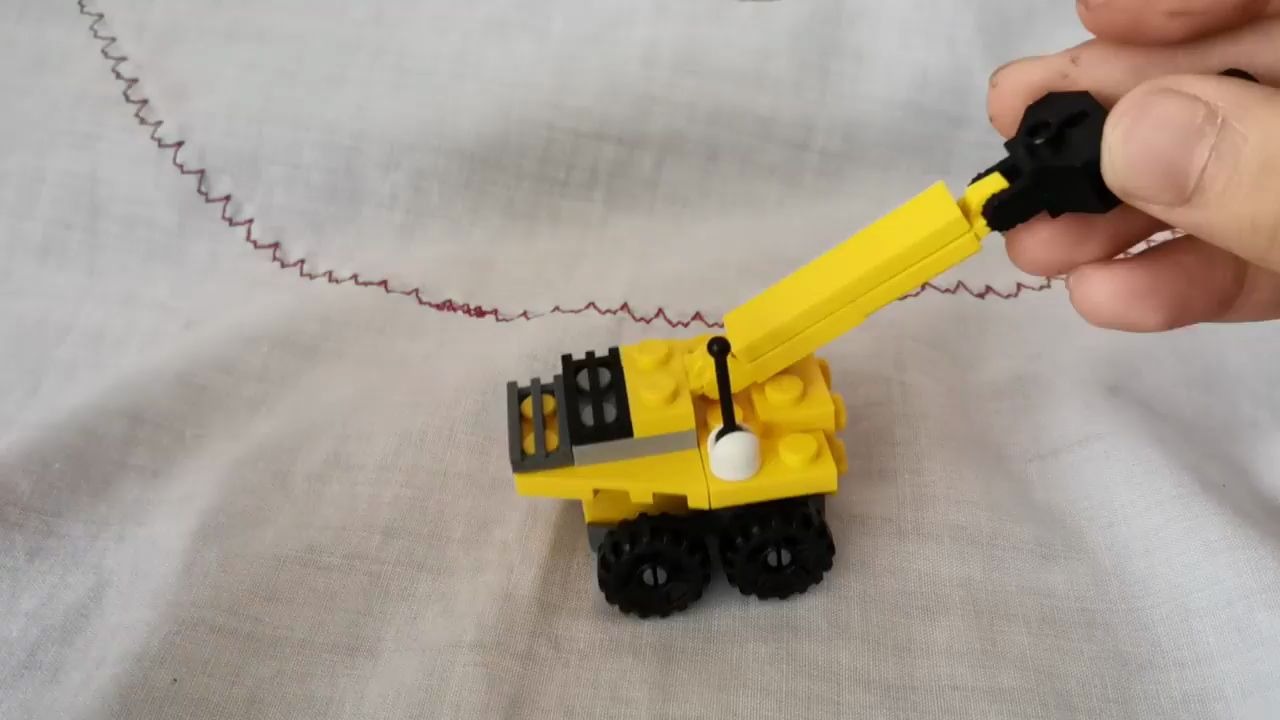 国产星钻积木82203工程吊车速组!