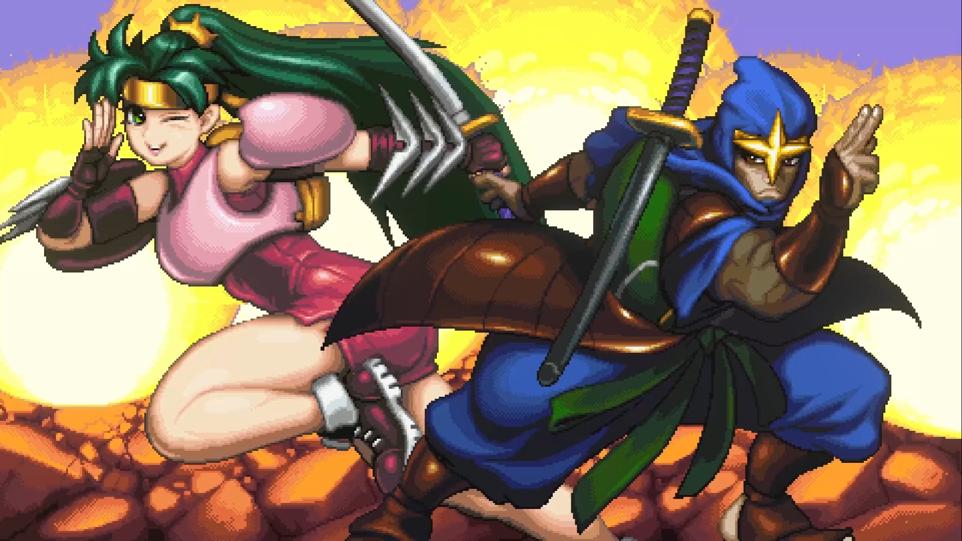 [老蒋玩游戏]赤影战士重制版demo试玩[初体验]_kage_shadow of the