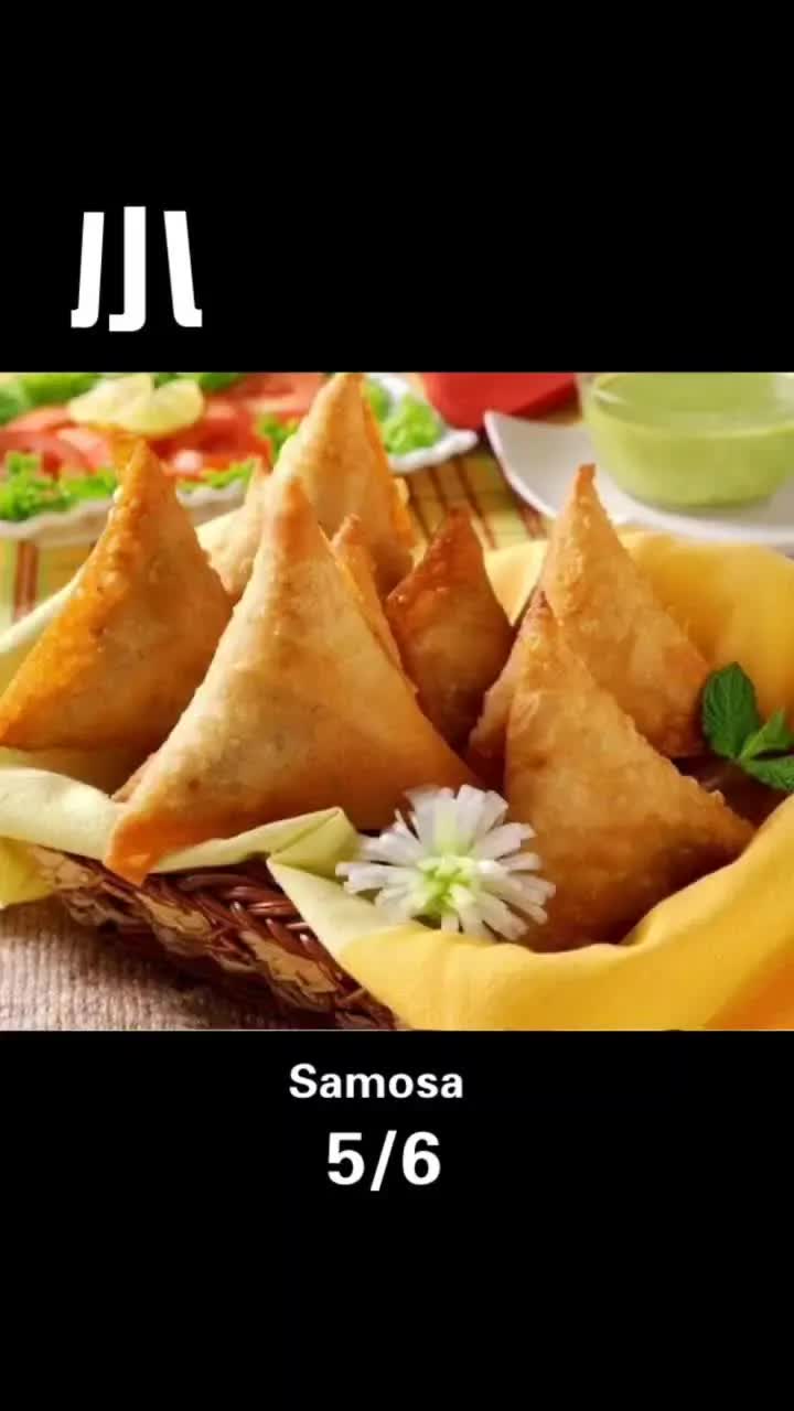 Samosa 事实上就是一种油炸三角饺,它是一种无处不在的印度街头快餐.哔哩哔哩bilibili