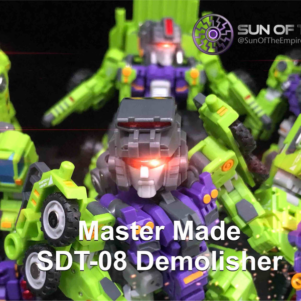 Master Made 誠造社SDT-08 大力神建造派套裝（1/2）234回_哔哩哔