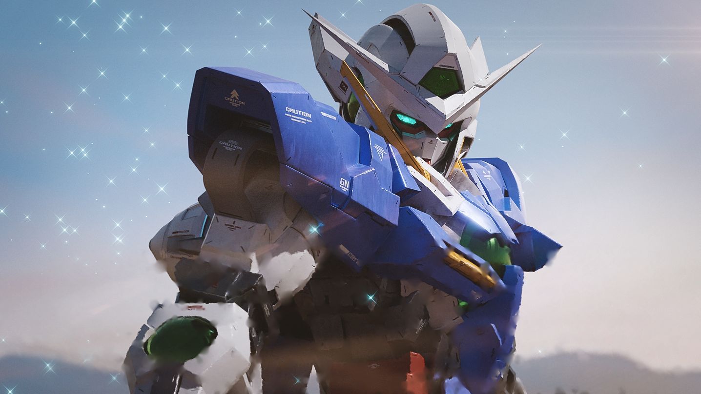 测试 | 高达-exia能天使-实验静帧渲染