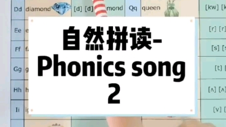 [图]自然拼读-Phonics song