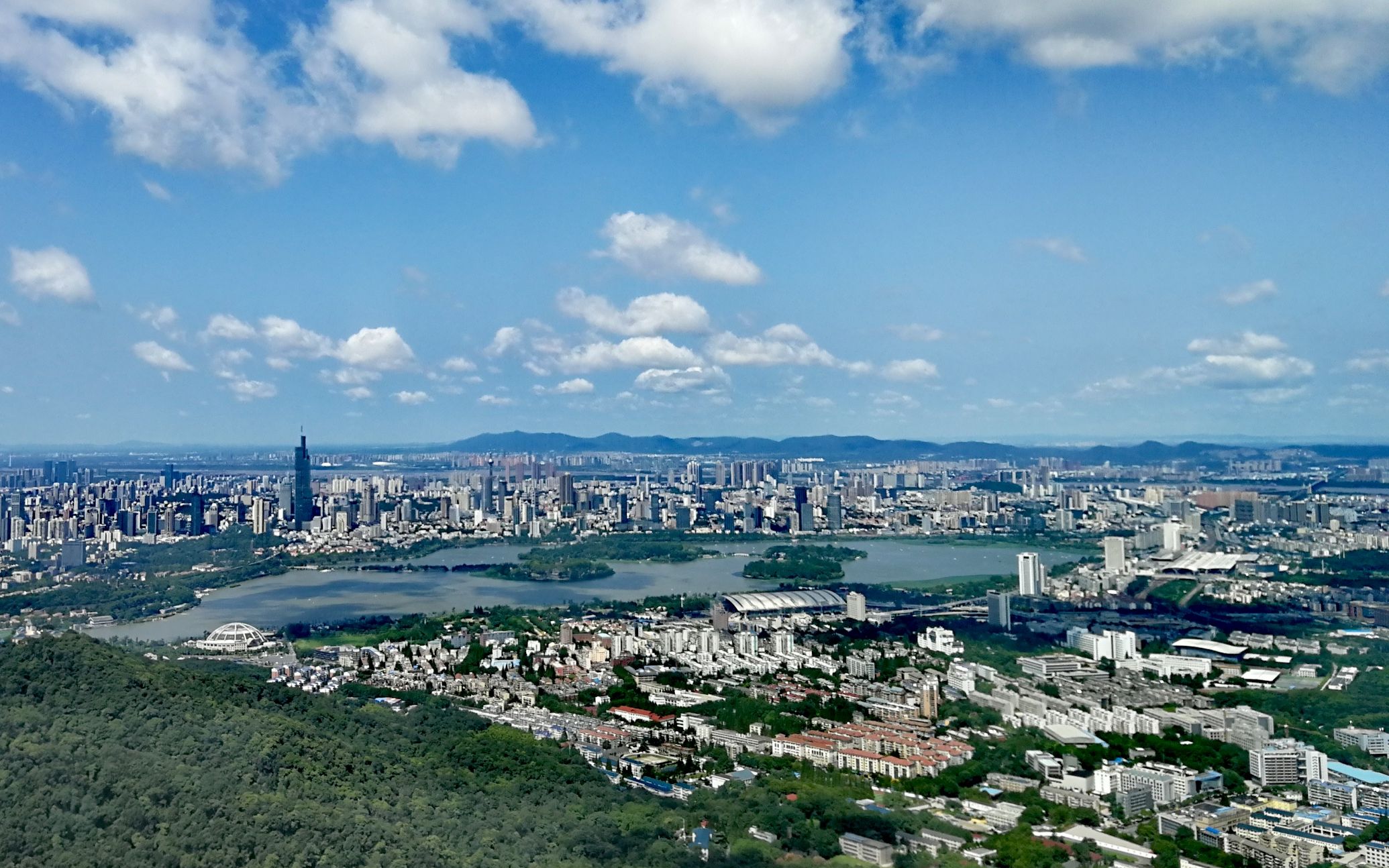 登顶南京紫金山 头陀岭哔哩哔哩bilibili