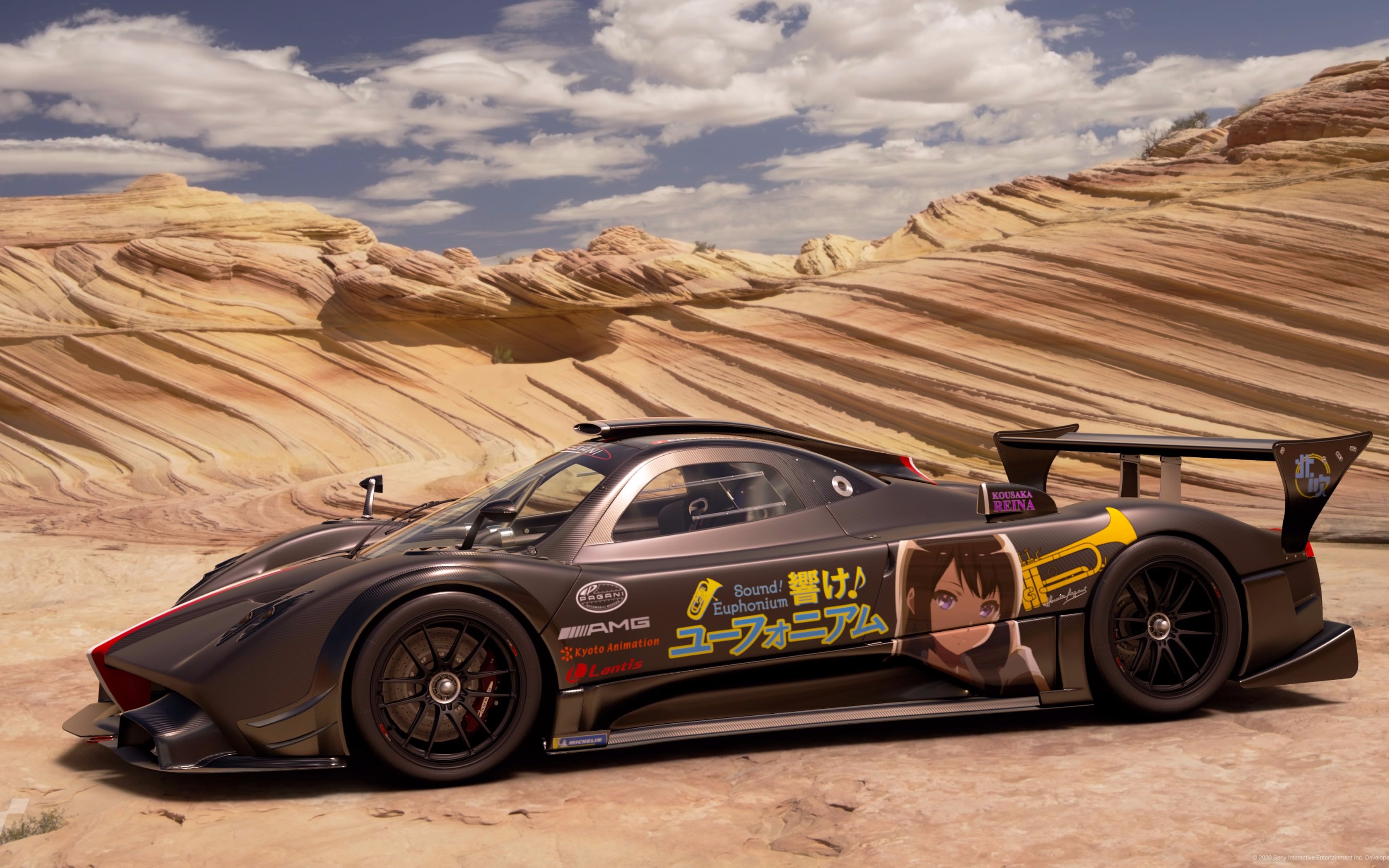 【京吹×赛车】帕加尼zonda r 高坂丽奈ver. 痛车涂装制作(gt sport)