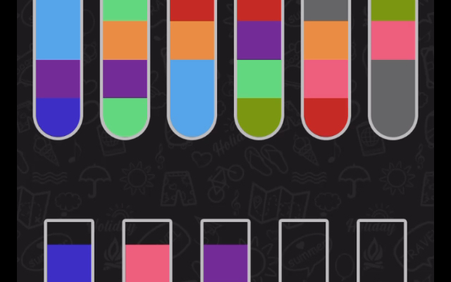 水排序拼图312关攻略