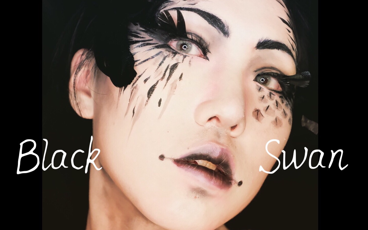 victoria鲸鱼blackswan黑天鹅灵感妆对欲望忠实