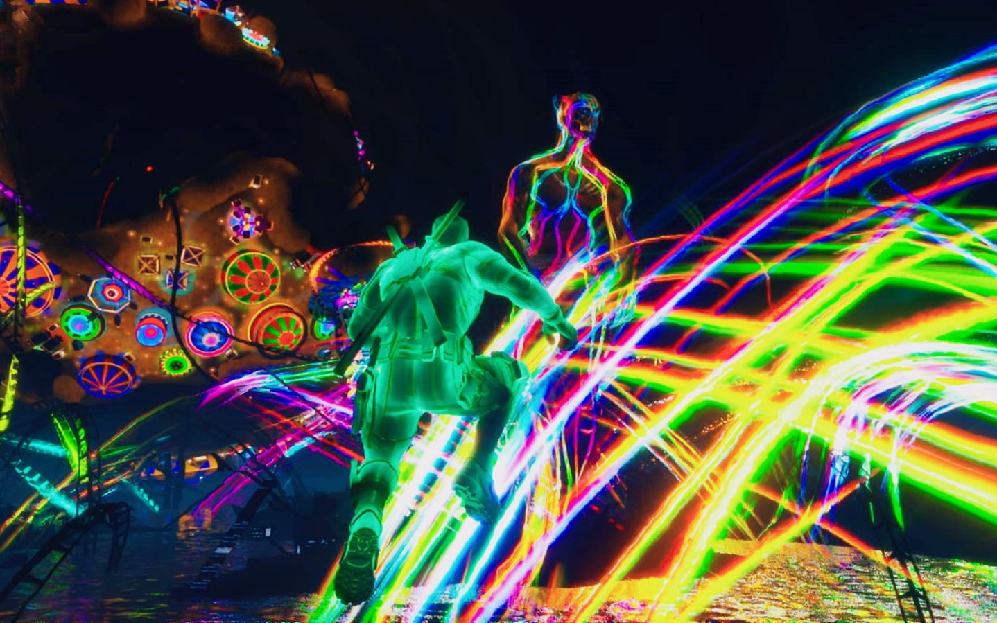 倒放travis scott的堡垒之夜演唱会会发生什么?