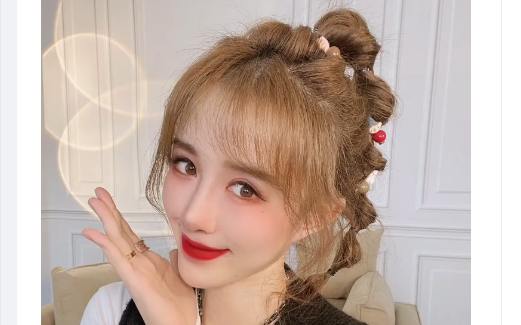 虞书欣同款高马尾泡泡辫,一秒增高颅顶!显脸小拉长脸型