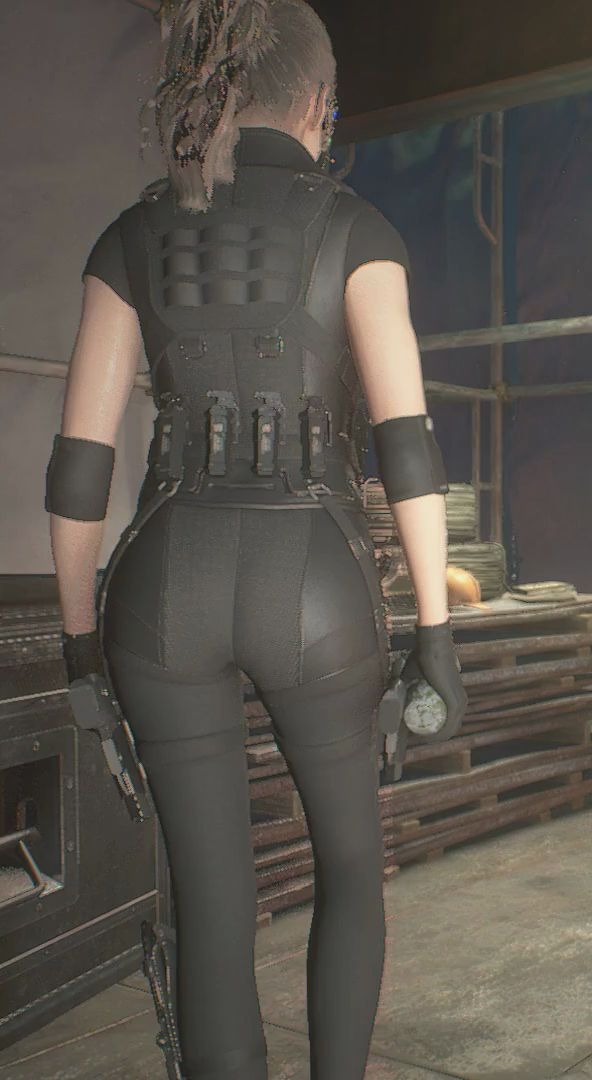 竖屏生化危机3重制版性感美女吉尔