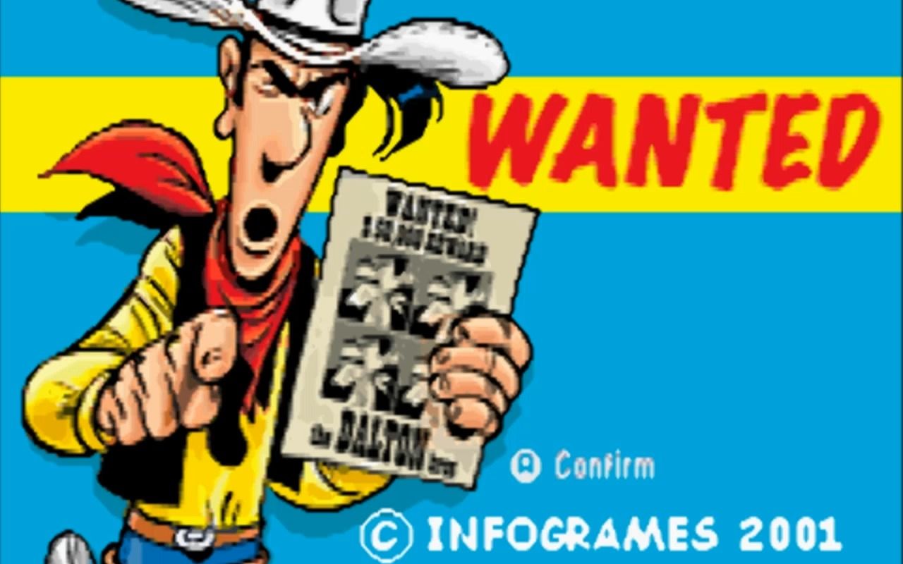 [图]GBA游戏：幸运的卢克通缉令Lucky Luke - Wanted!