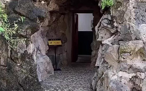 长春伪满皇宫御花园地下防空洞历史