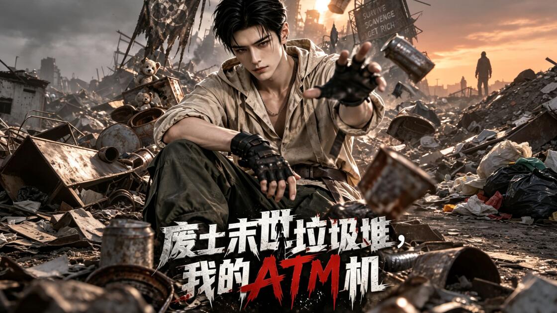 废土末世垃圾堆我的ATM机(100集)AI短剧