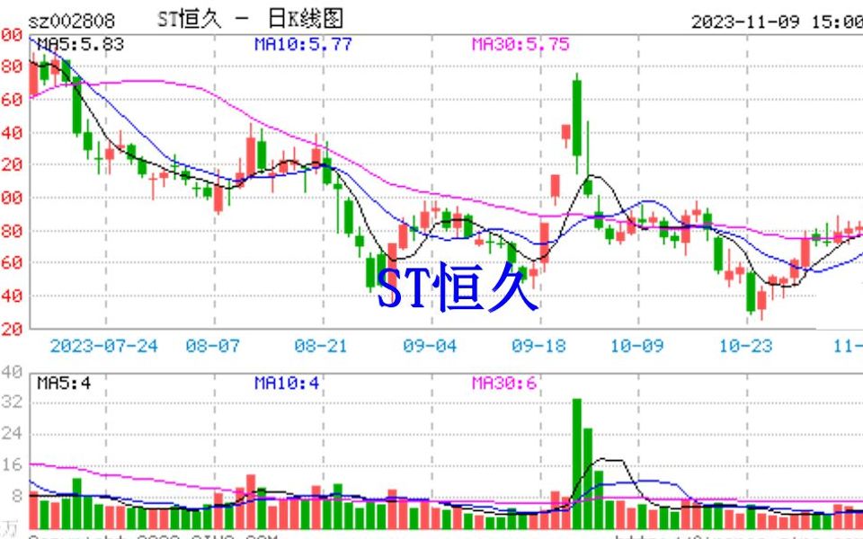 ST恒久涉嫌信披违规被调查,股票索赔已发车哔哩哔哩bilibili