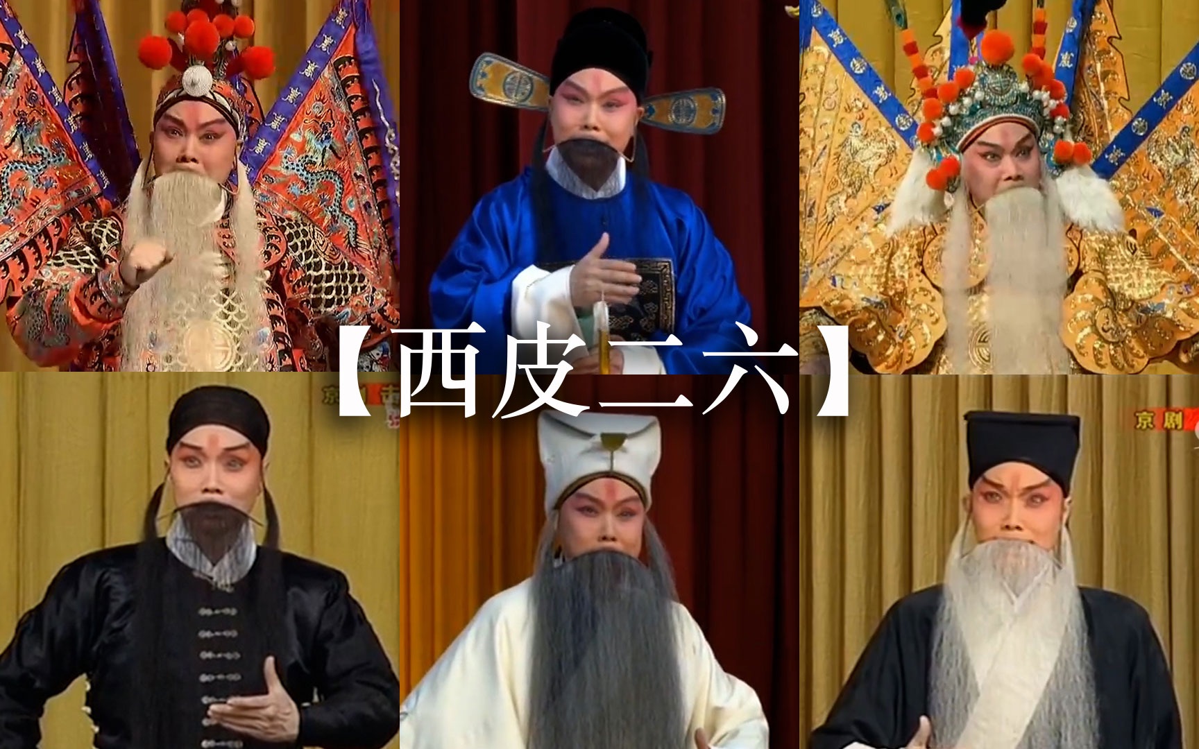 【京剧老生唱段】西皮二六合集（张克）