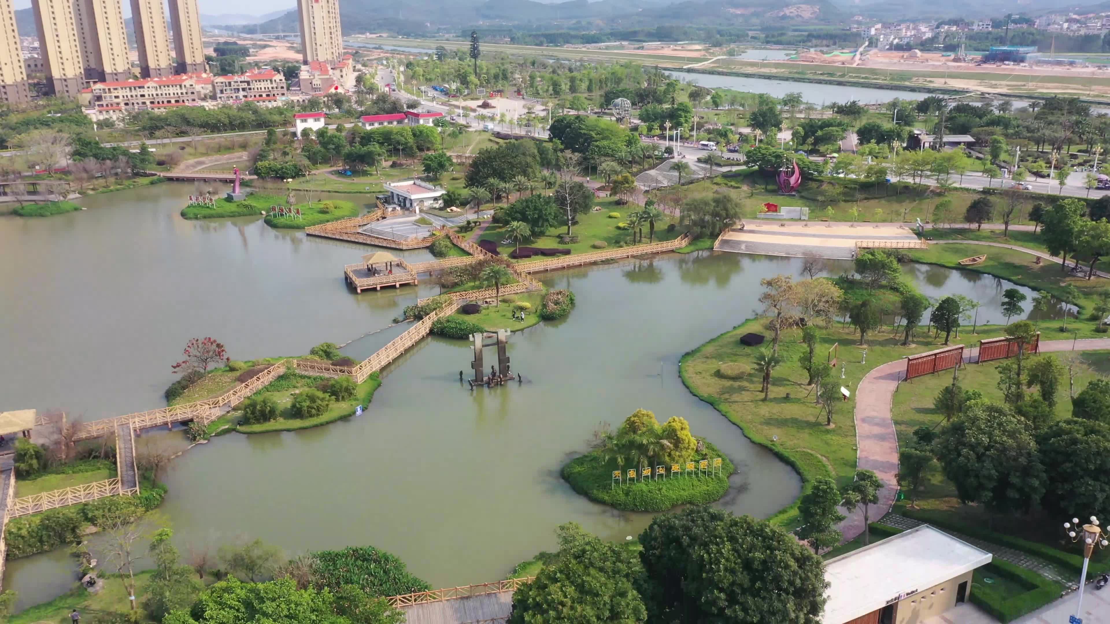 江滨公园鹿溪公园