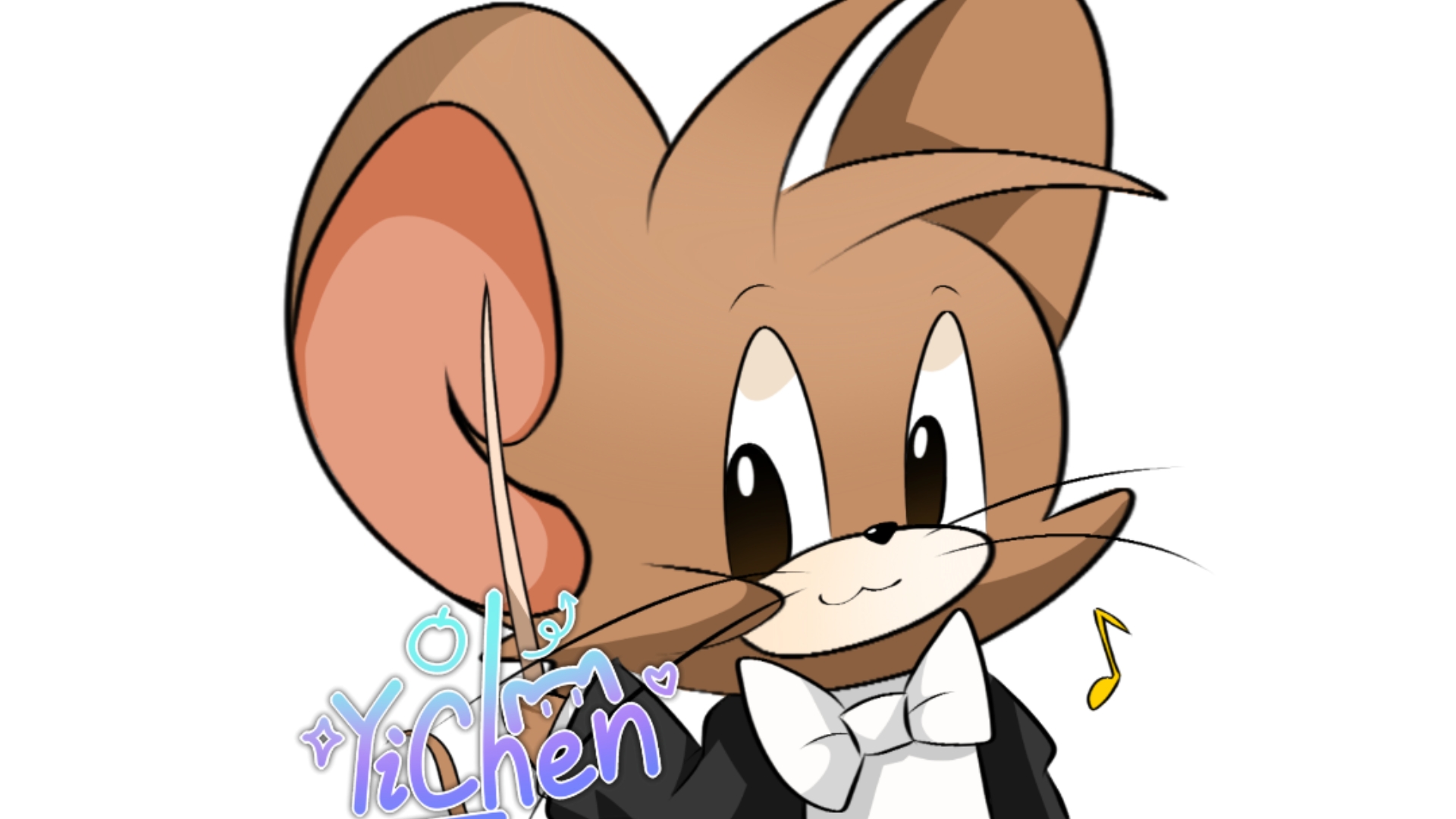 【猫和老鼠绘画】音乐家杰瑞