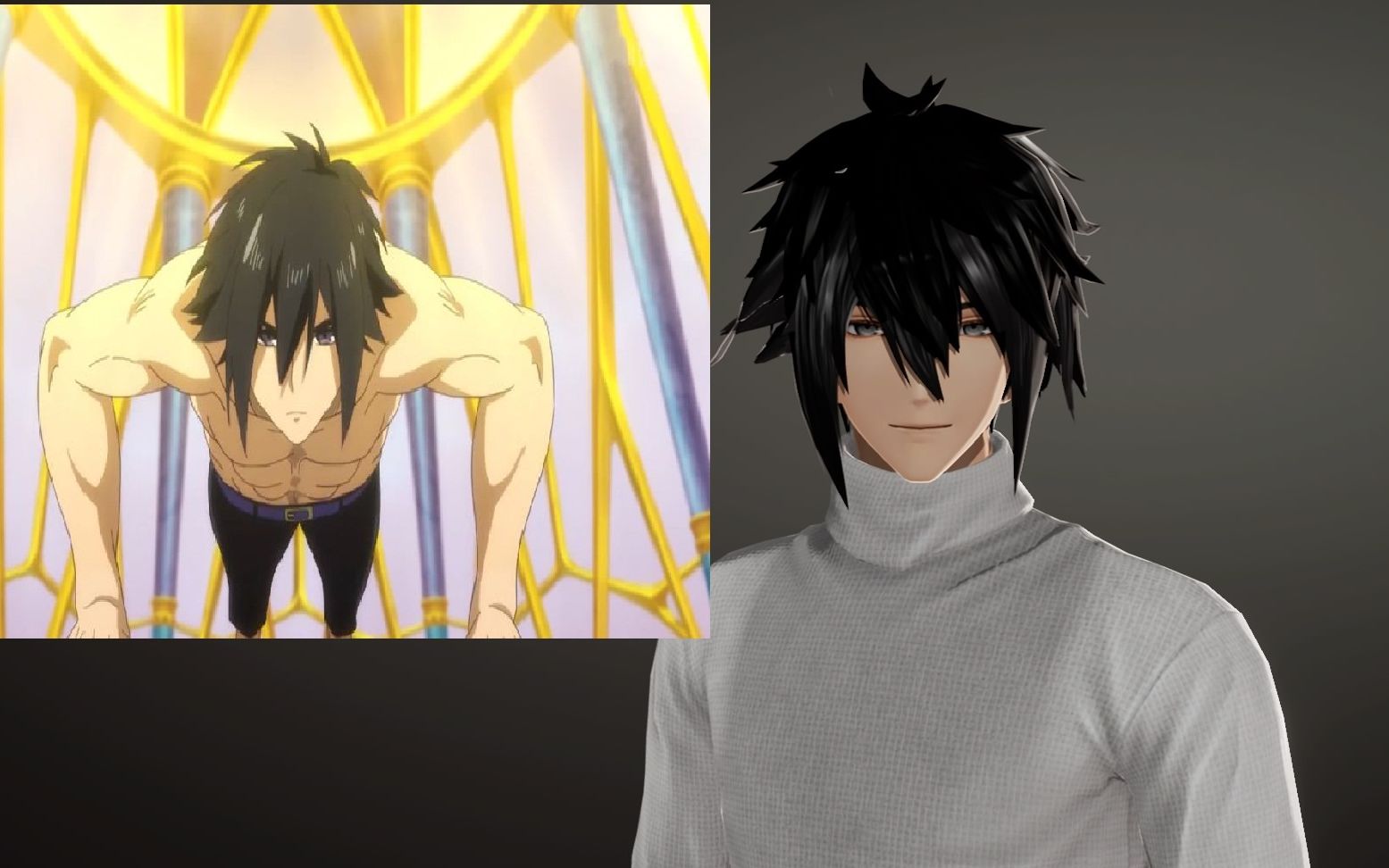 活动作品嗜血代码捏人系列之龙宫院圣哉