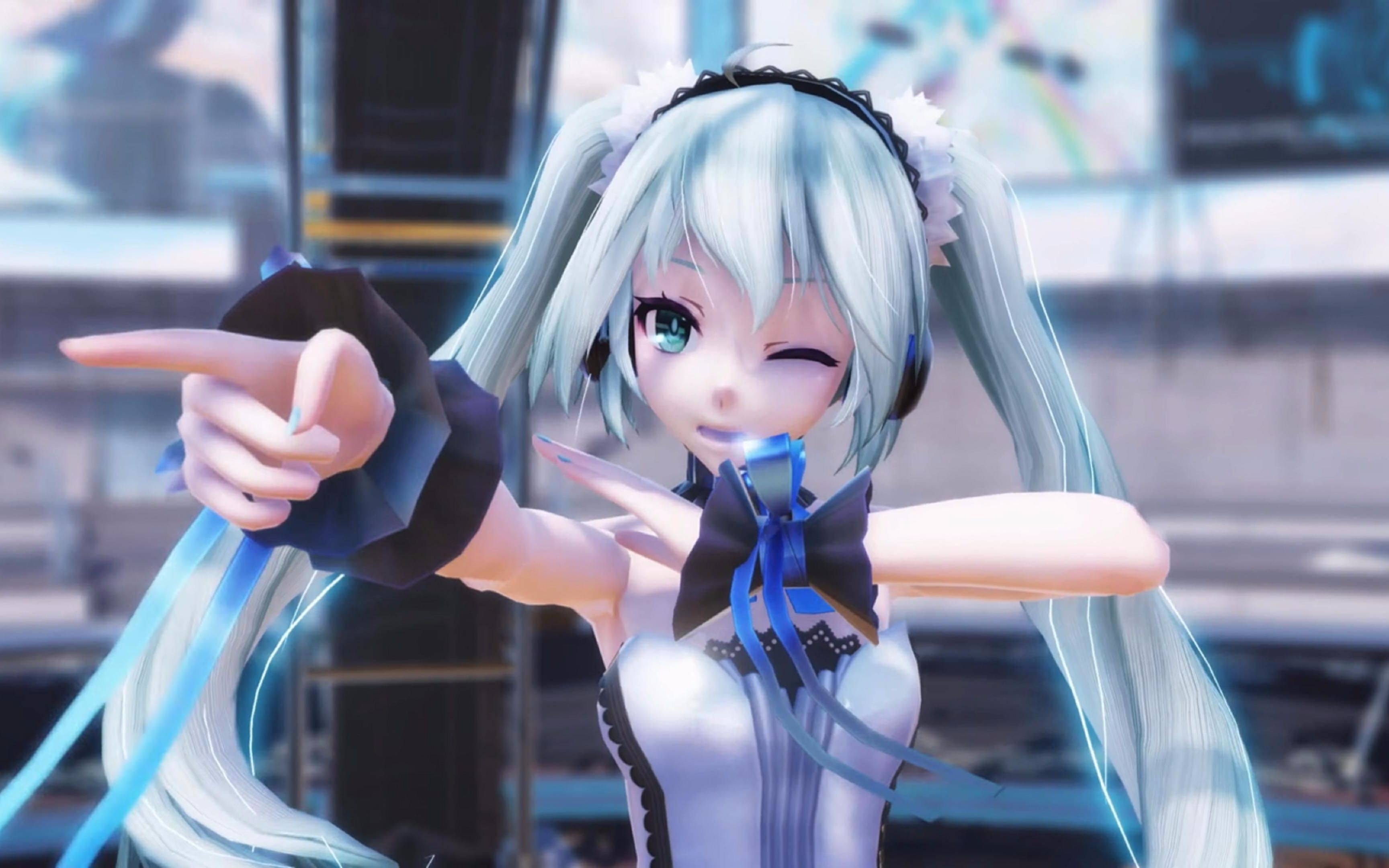 初音miku 【4k uhd】小姐姐二次元舞蹈美滋滋