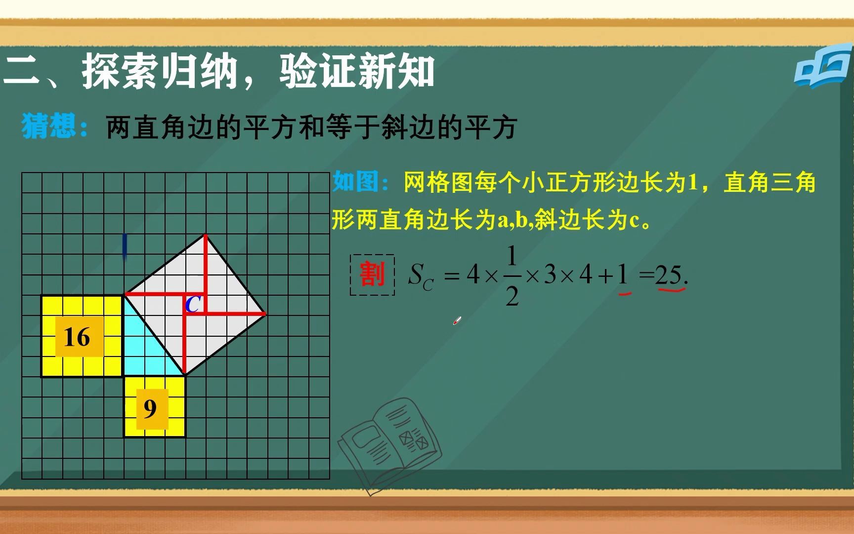 [图]17.1 勾股定理（第1课时）人教版初中数学八年级下册