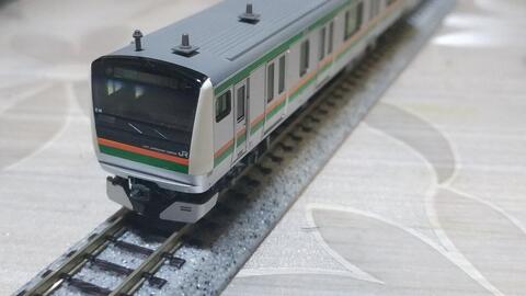N比例】KATO 10-1267 E233-3000 东海道·上野东京线基本组开箱_哔哩哔哩