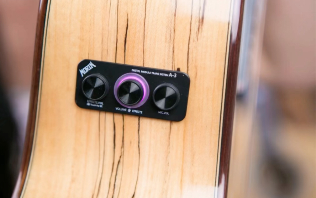 墨灵morin a-3 r1双系统蓝牙加振拾音器,产品实拍