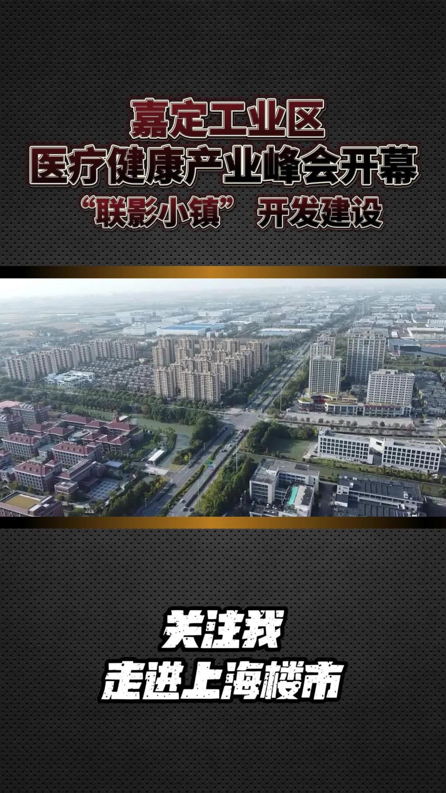 嘉定工业区医疗健康产业峰会开幕“联影小镇” 开发建设哔哩哔哩bilibili