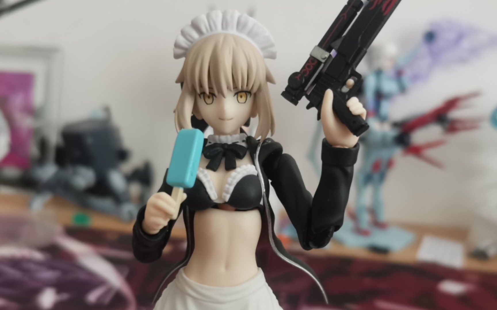 喜欢女仆 泳装 手办老婆吗?figma女仆黑呆简评