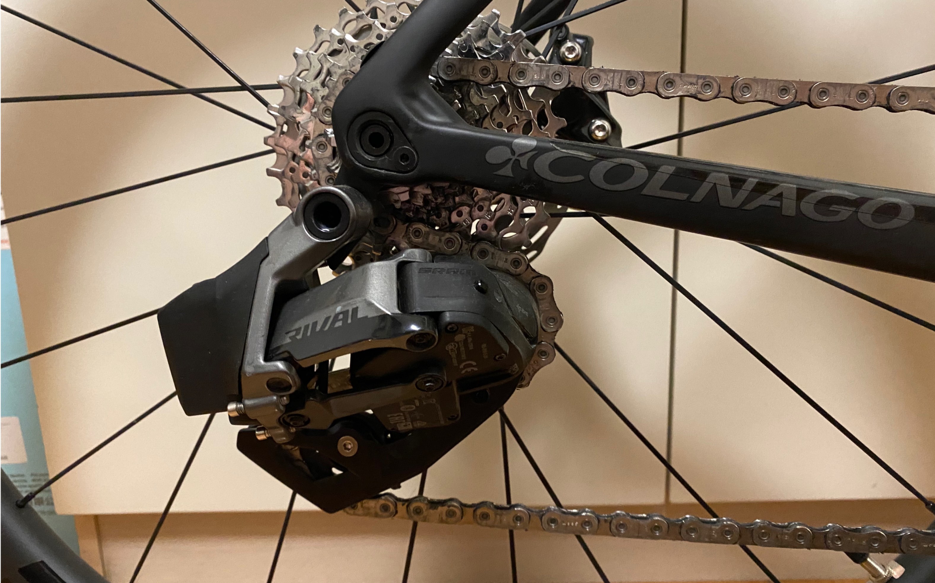 萌新入坑sram rival etap axs无线电变,前拨暴力测试