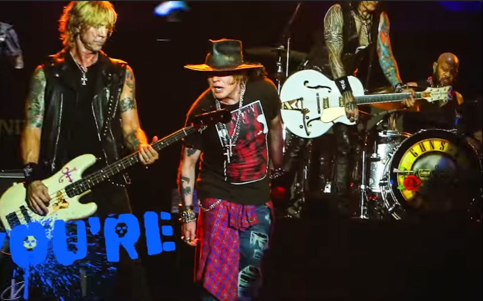 盘点摇滚乐史上著名的几场"大雨",其中枪花乐队这场最为经典