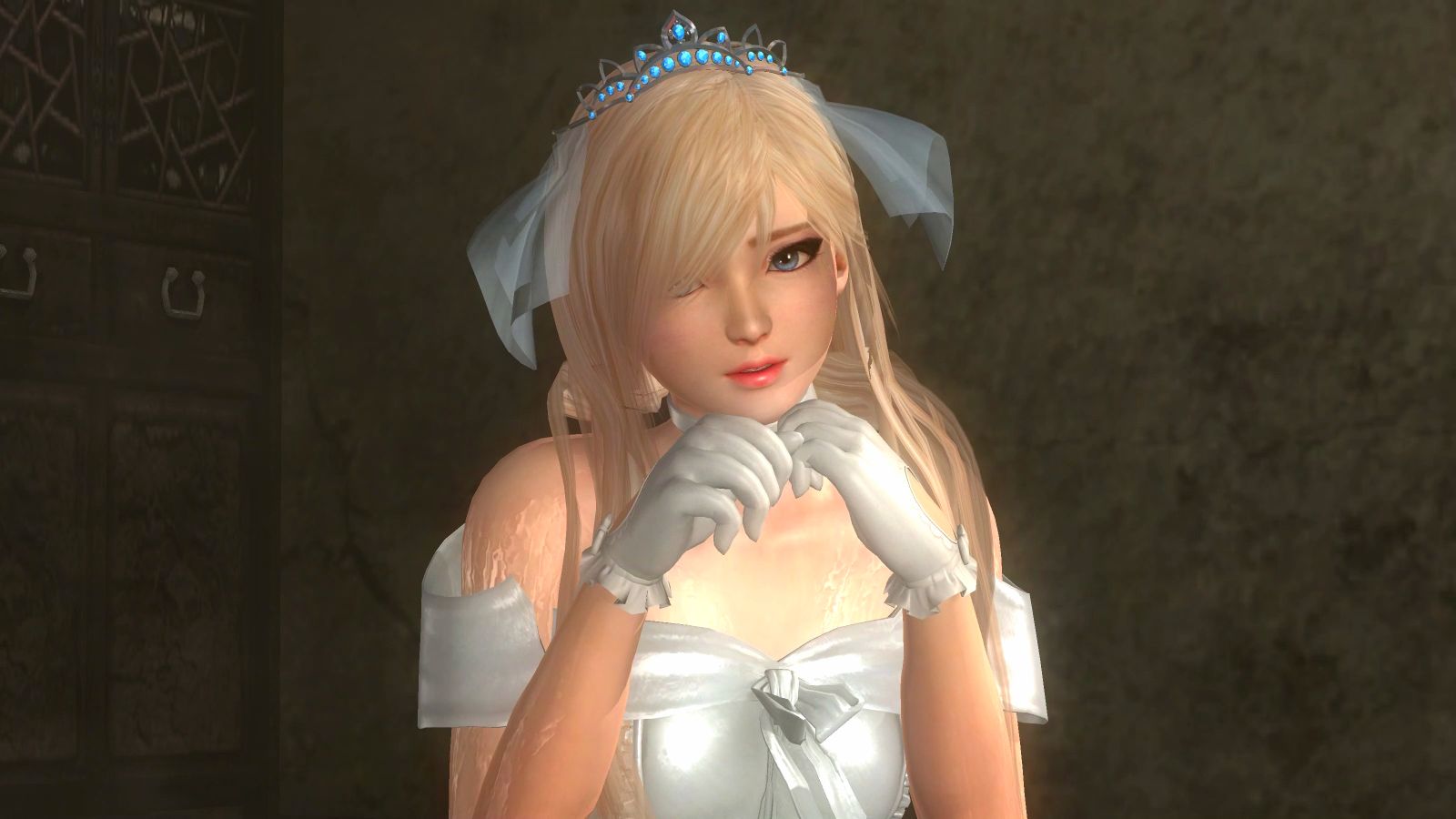 doa5 婚纱版玛丽罗斯 这么美的白菜让猪拱了 痛心!