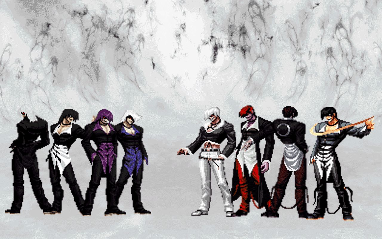 【mugen】邪恶八神队 vs 疯狂蛇八队