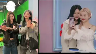 【黑喵】琦琦围观瑶瑶一一拍摄社会摇