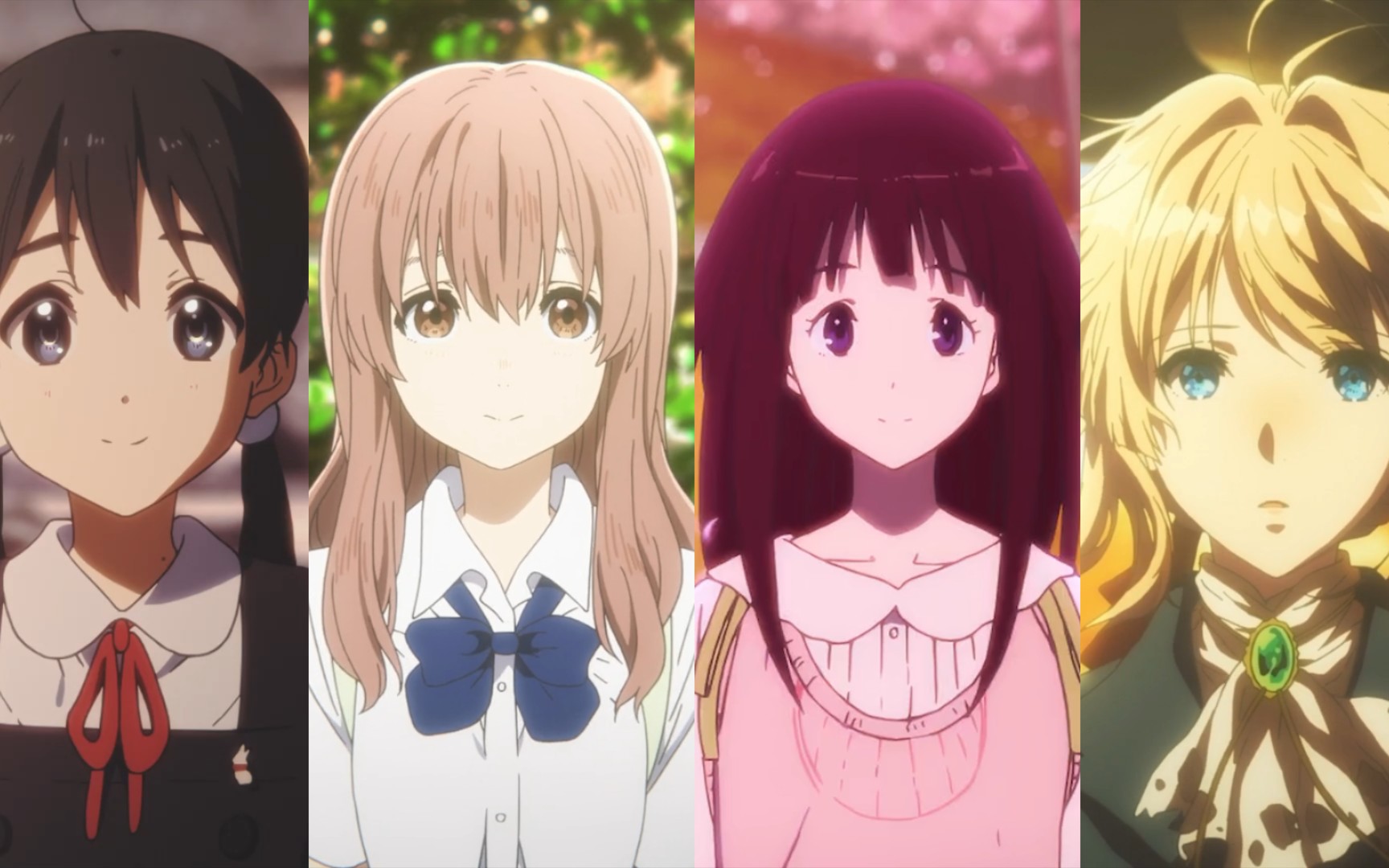 京阿尼四美女你选谁呢73v73北白川玉子西宫硝子千反田爱瑠