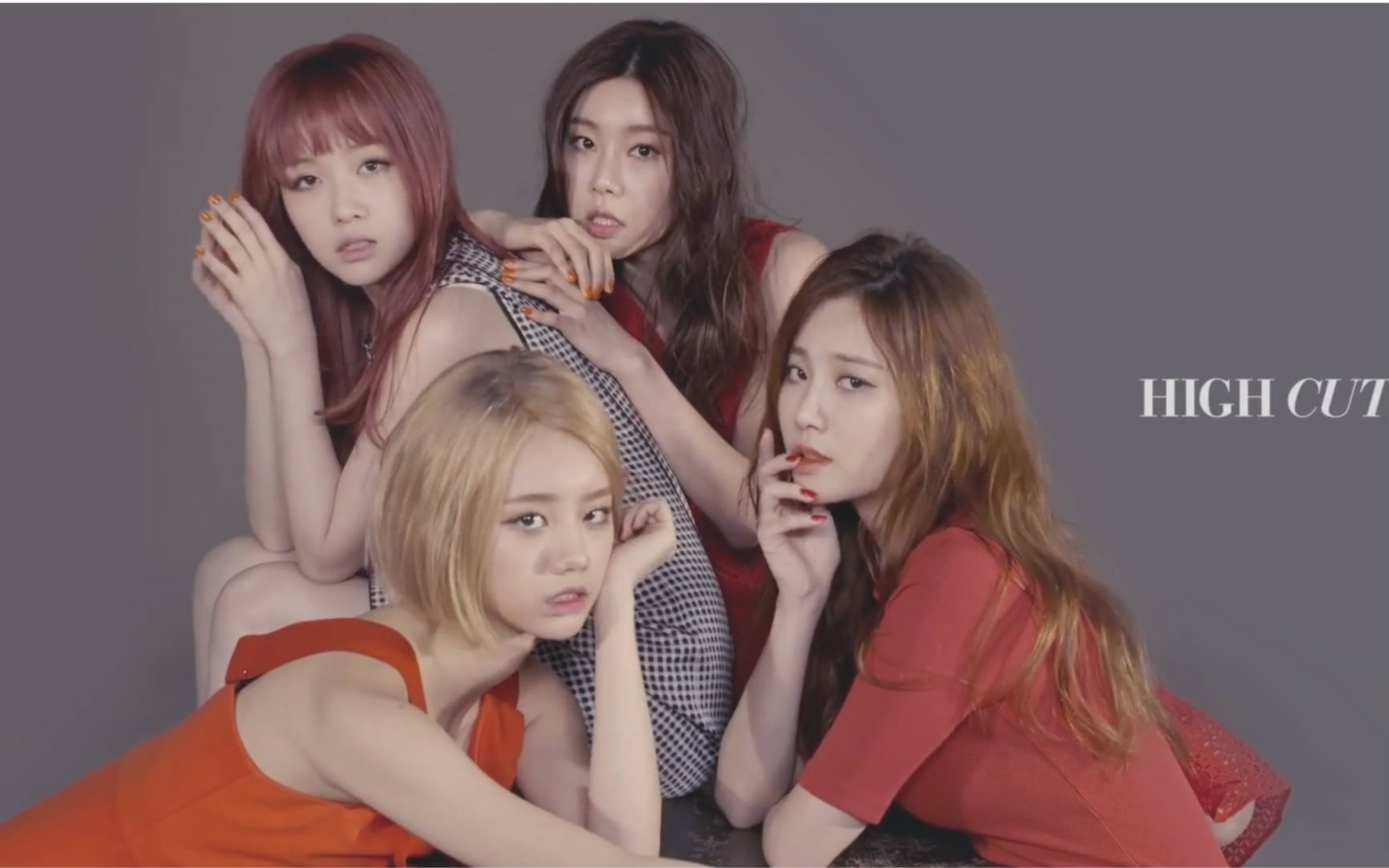 【girls day】151124 high cut 拍摄花絮 为什么那么好看捏?
