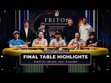 赛事#7 50000 8人桌】决赛桌集锦 总算看到phil ivey了