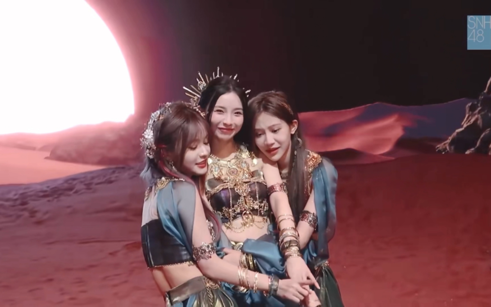 【黑羊】221109|snh48官博《丝路》mv花絮vlog 黑羊cut