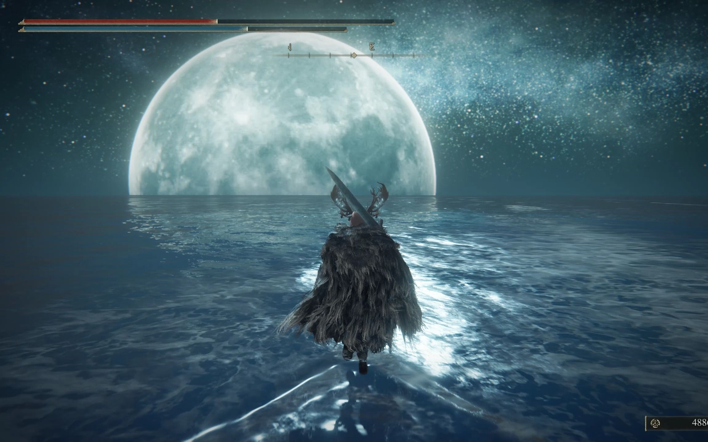 我的狼披风好帅耶-艾尔登法环满月女王