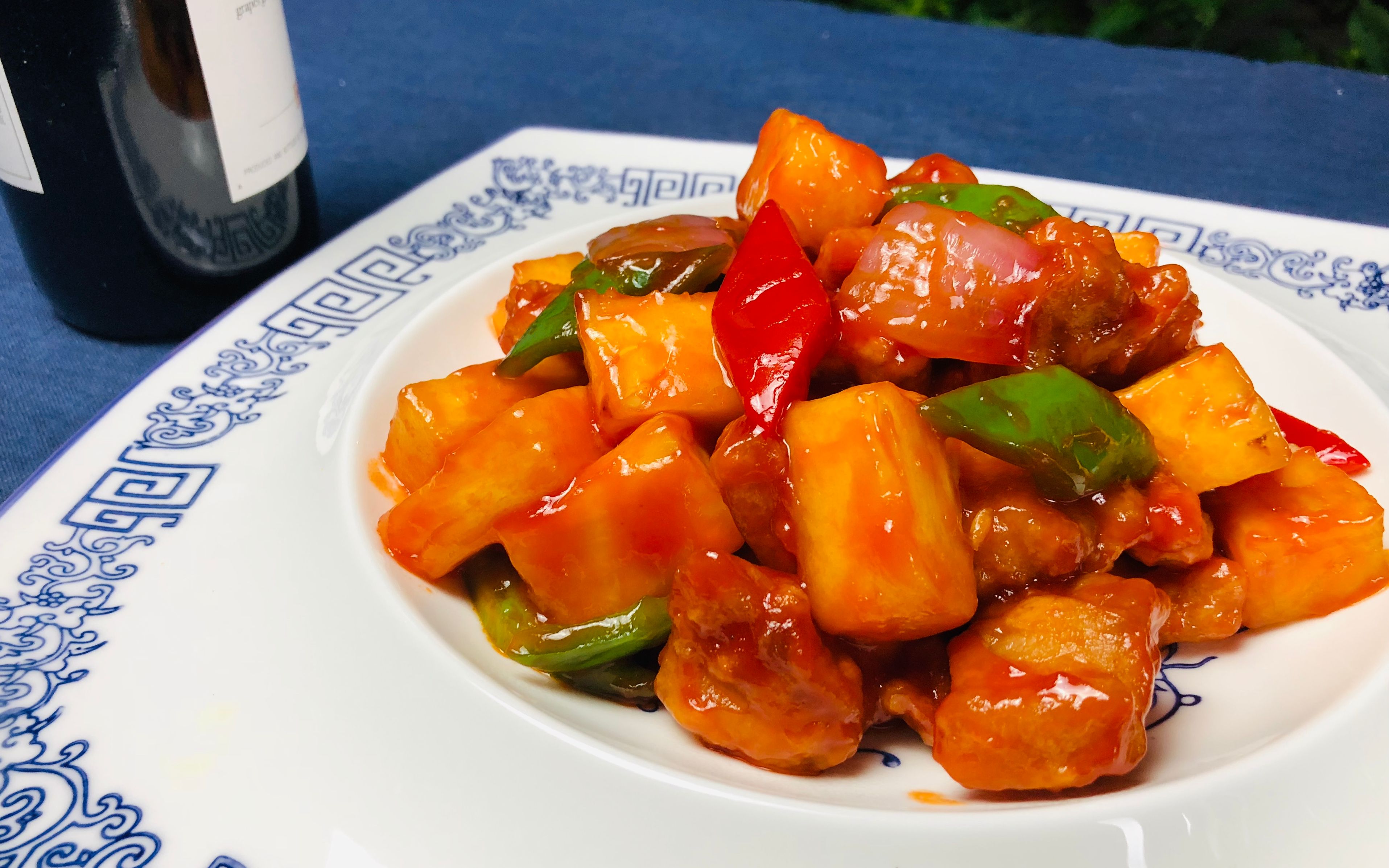 深夜厨房:让你食欲大开的菠萝咕咾肉!_哔哩哔哩 (゜-゜)つロ 干杯~-bi