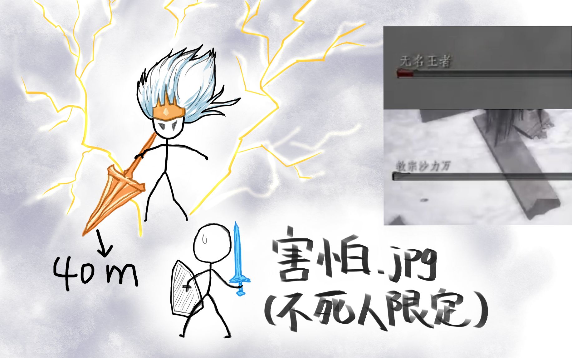 活动作品黑魂3无名沙力万犹豫就会败北