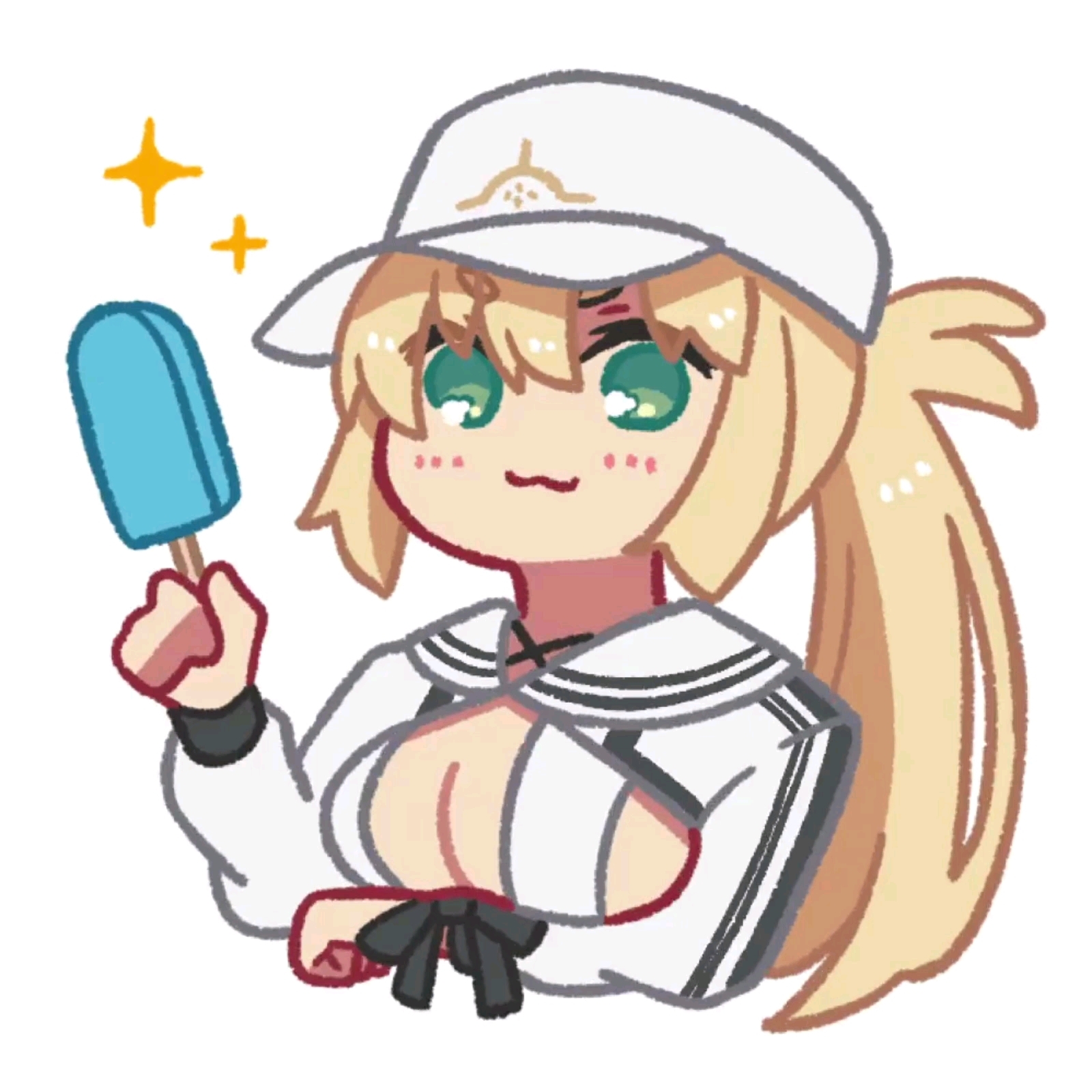 得意洋洋的泳装c呆