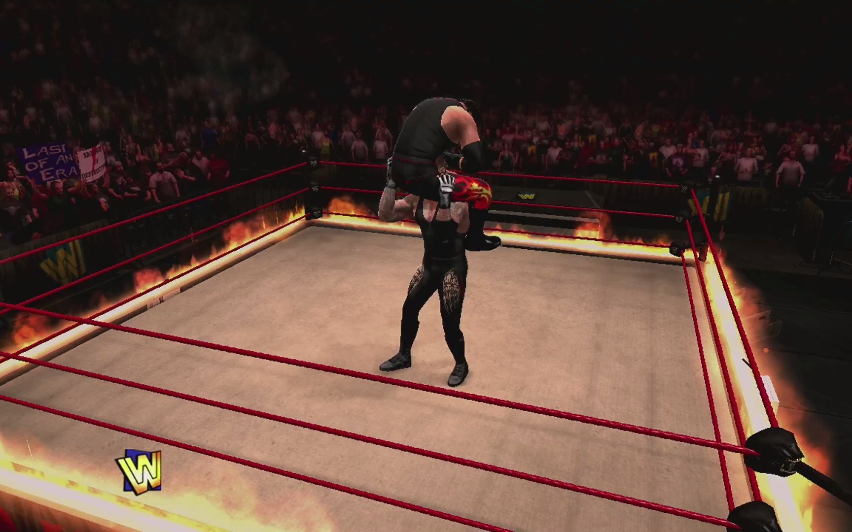 ps3 thqwwe13毁灭兄弟火焰战