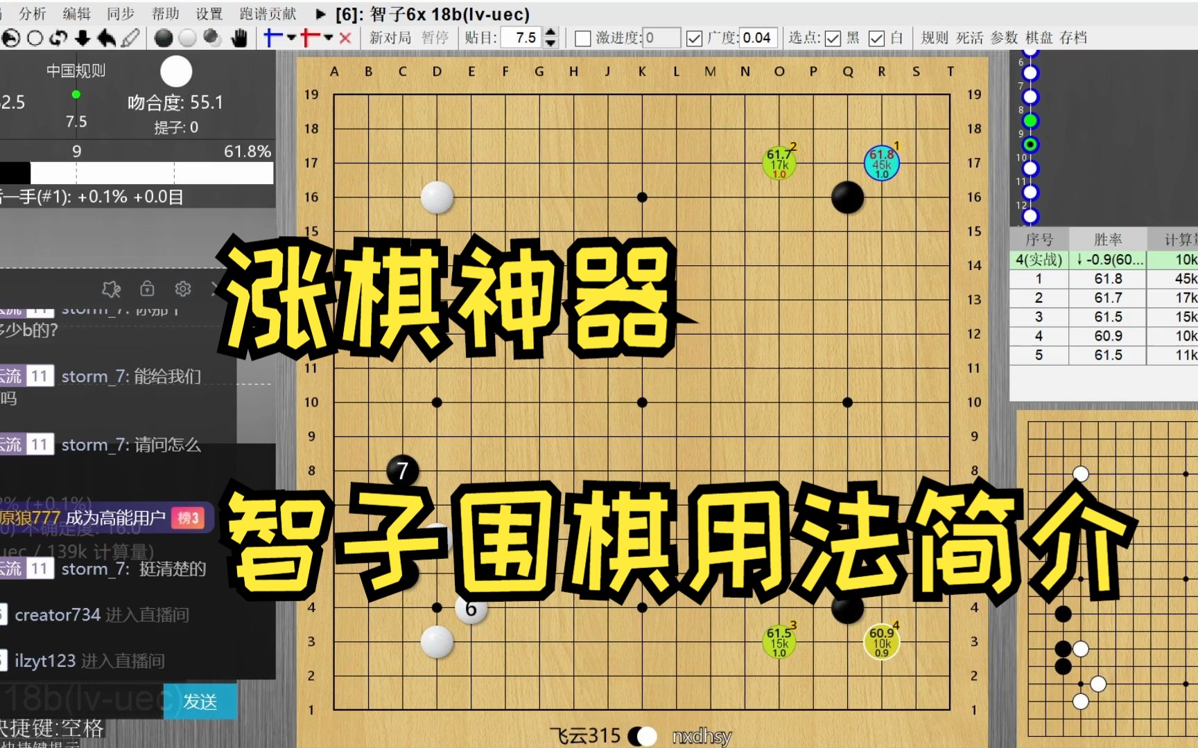 涨棋必备软件,智子围棋电脑版使用方法简单介绍