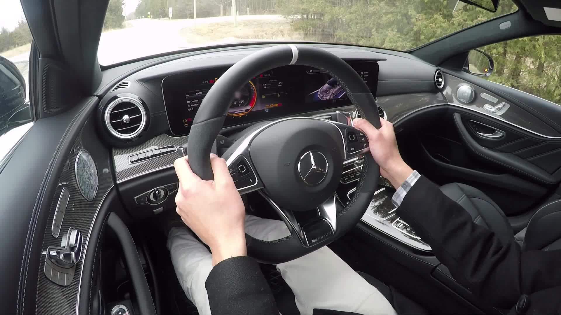2018奔驰mercedesamge63s第一视角试驾测试声浪