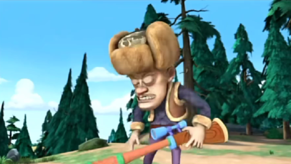 光头强:你才是没有的东西,你全家都是没有用的东西