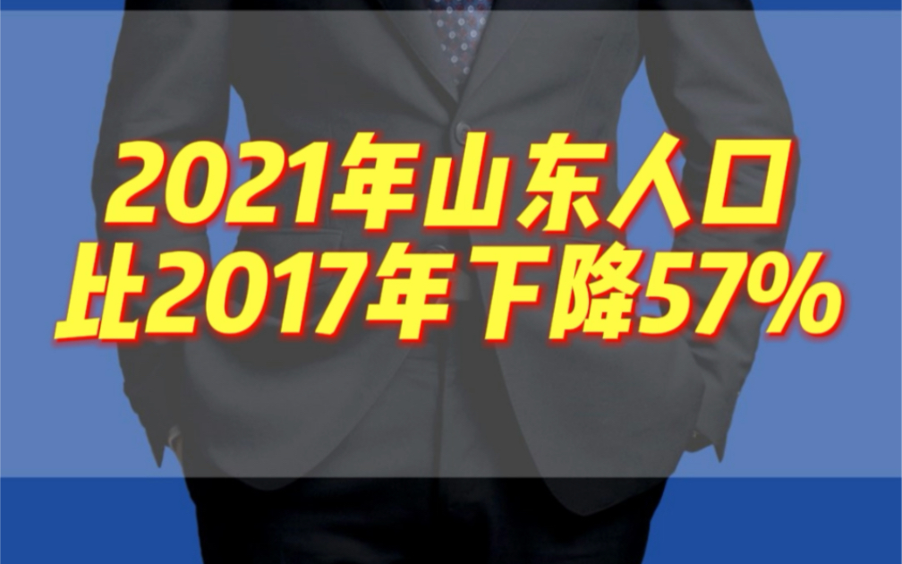 刘春华:山东省2021年人口出生数量比2017年下降57%,这意味着什么?哔哩哔哩bilibili