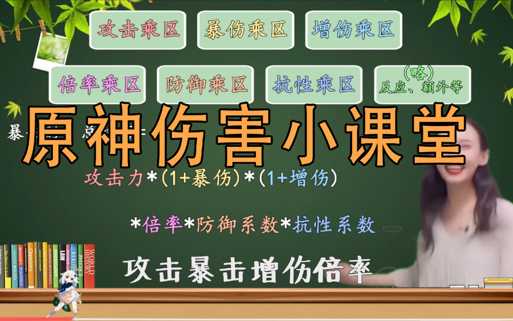 【原 辅 导】③ 伤害乘区论原神攻略